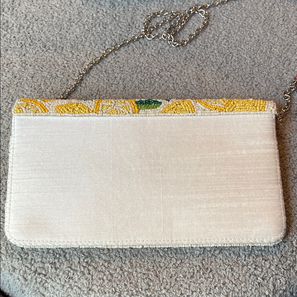 Kelly & Katie Citrus Beaded Clutch NWT - Picture 6 of 8